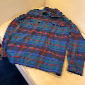 Patagonia mens largeflannelshirt extra beautiful plaid perfect